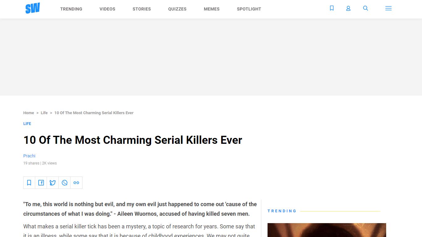 Good Looking Serial Killers From Movies - ScoopWhoop